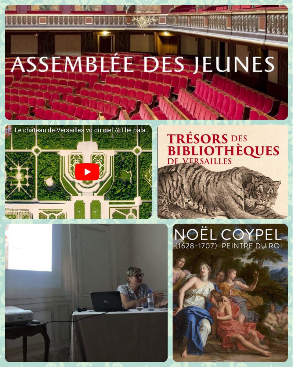 Chroniques des #amisdeversailles
[🎁exclusif] Rencontre avec Béatrice Sarrazin
[du côté du 🏰] Le <a href="/CVersailles/">Château de Versailles</a> vu du ciel @TomaGarnier <a href="/AlbinMichel/">Albin Michel</a> 
 [💡]  "assemblée des jeunes"  au château 
[👀vu pour vous] trésors des bibliothèques de <a href="/Versailles/">Versailles</a> 
👉 bit.ly/2WpbVvD