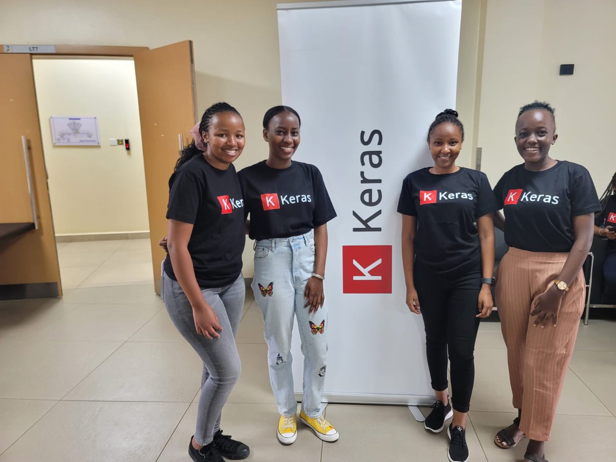 GDG_Nairobi's tweet photo. Peep...🤭  

🎀The amazing Women in Keras and Crew Team for #KerasDay 
🥳🥳. 

With ❤️, #Keras 

✨✨✨#KerasNairobi https://t.co/QWaUge4VAO