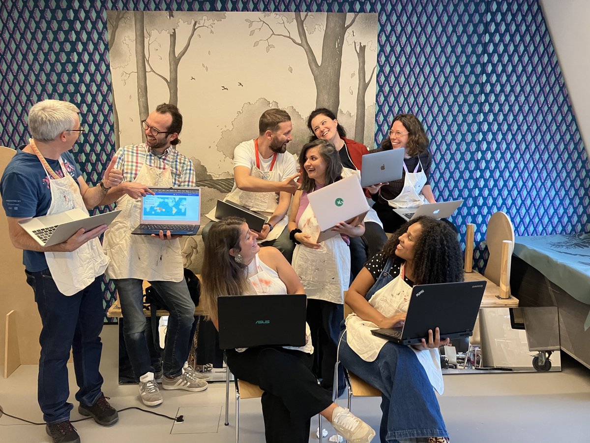 OpendataCH's tweet image. At Musée d&apos;ethnographie de Genève #GLAMhack23 team nr. 15 is cooking up code for online museum collections at the Zurich Ethnographic Museum #hackathon #museum #GLAM #openGLAM #Genève #MEG @UZH_ch @UZH_en @UZH_dsi @OpenDataZH @VilleDeGeneve