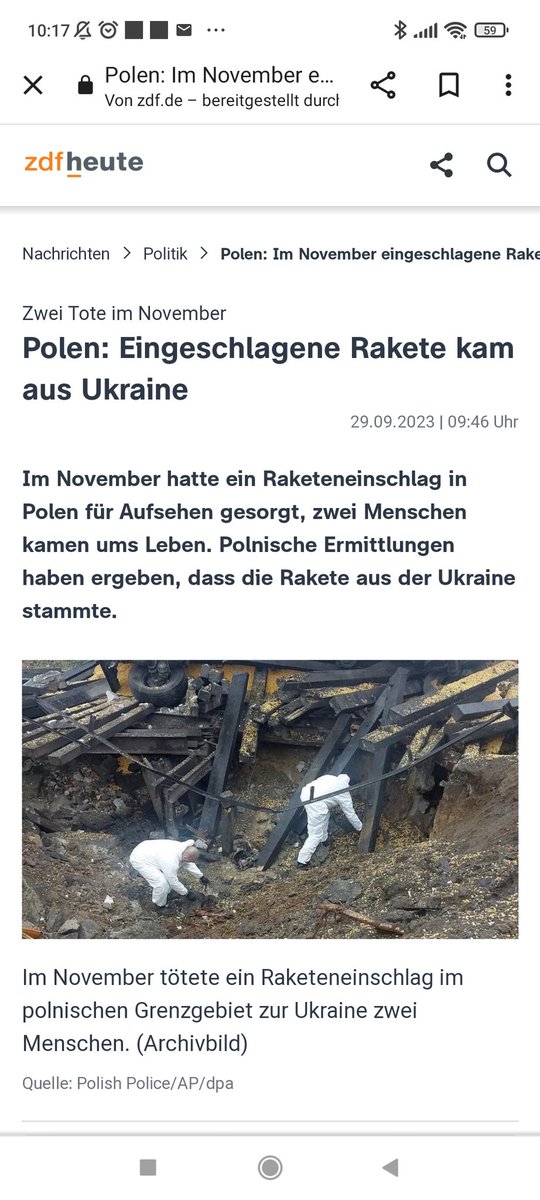 Die Rakete ist eingeschlagen und SOFORT würde gesagt 🇷🇺 war es..egal von wem..von #Selenskyi bis #Baerbock