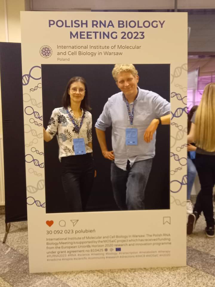 Enjoying last day of Polish RNA Biology Meeting 2023 in Warsaw. Great talks, poster sessions and networking opportunity!#PLRNA2023