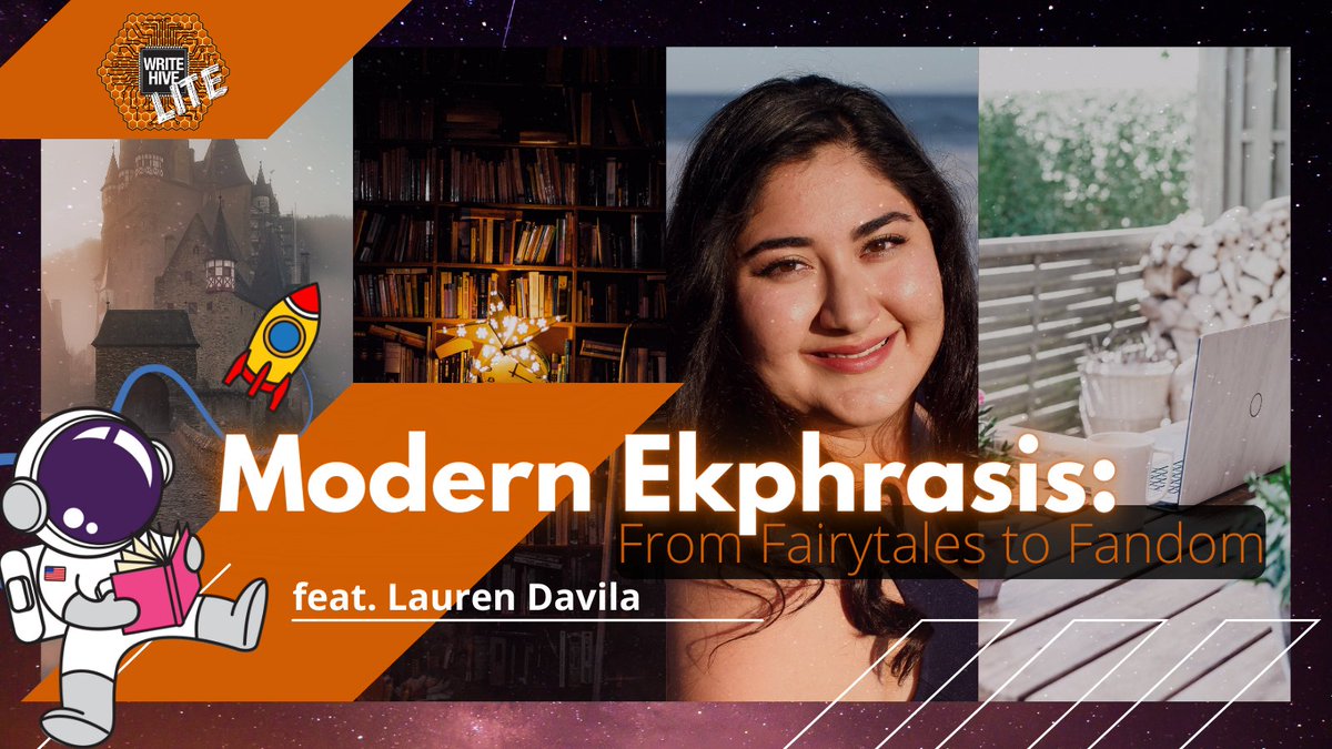 Write_Hive's tweet photo. In 5 minutes, #WriteHiveLite editor @laurengilmore03 will teach a master class on exploring writing through the lens of ekphrasis, a literary tradition that can engage the imagination, encourages creativity, and deepens our appreciation for the interplay of words and images.π https://t.co/YRbGIpHn3N