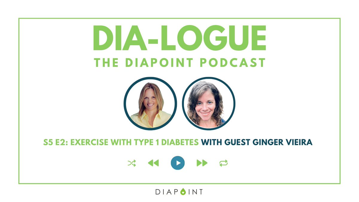 Join me on Dia-Logue: The Diapoint Podcast as I speak with author Ginger Vieira about her new book, Exercise with Type 1 #Diabetes. How does #insulin work in the body? How does exercise affect our blood sugar? 🎧buff.ly/3PURR0a #diabetespodcast #type1diabetes #T1D
