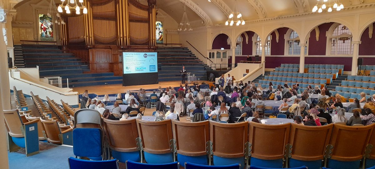 450 educationists + an internationally renowned artist + the professor of Real World learning + the shadow minister for arts. Sprinkled over 30+ workshops across 4 of Nottingham's landmark buildings = The Creativity Collaboratives INSET. Unique, invigorating, motivating. TY.
