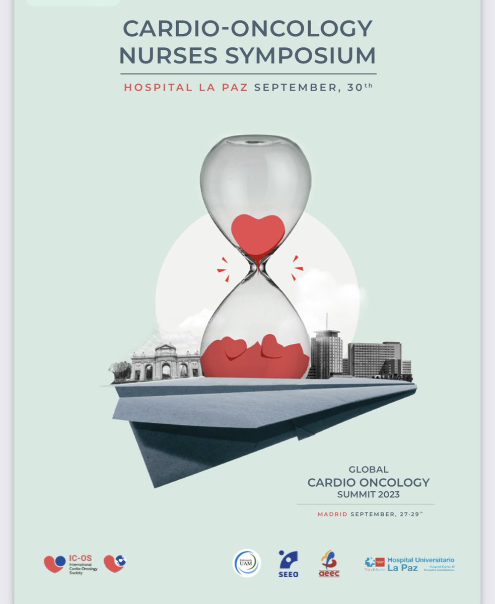 <a href="/_SEEO_/">Enfermería Oncológica</a> presente en #cardiooncology symposium en el Hospital la Paz <a href="/julio_delatorre/">julio de la torre</a> modera las mesas de casos clínicos y supervivencia #Cancer
