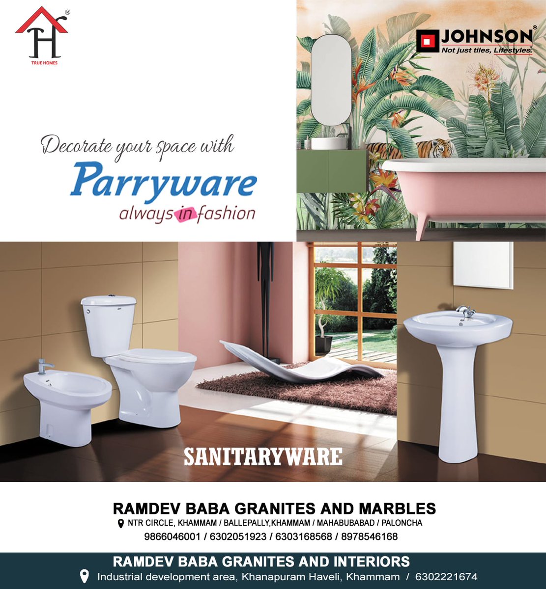 ramdev_and's tweet image. He who writes prose builds his temple to Fame in rubble; he who writes verses builds it in granite.
Contact us :+91 70757 65998
ramdevbabagranites.com/index.html
#ramdevmarbles #hyderabad #khammam #ramdevbabamarblesgranites #marbles #granites #graniteswhite #blackgranites #homebuilders