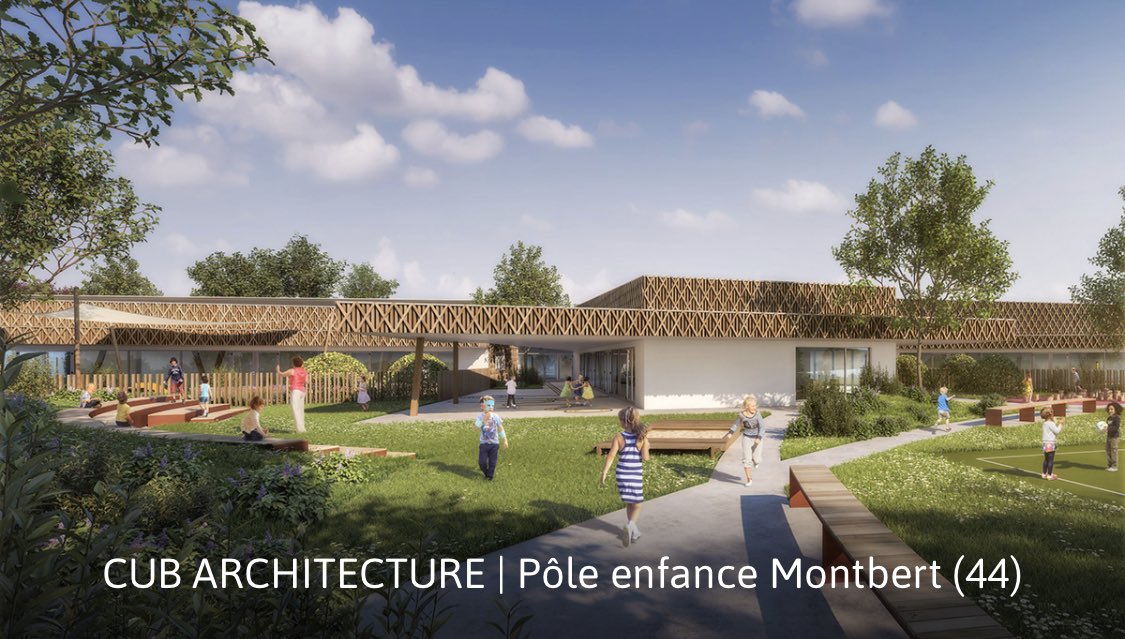 quadrinov's tweet photo. Démarrage de l’opération pôle enfance de #Montbert pour les équipes de Quadrinov. 900 m2 de membrane et plus de 2000m2 de doublage et cloisonnement. Architecte: Cub Architecture

Credit: https://t.co/ST8PjBvxGj https://t.co/DVCIiEis0Q