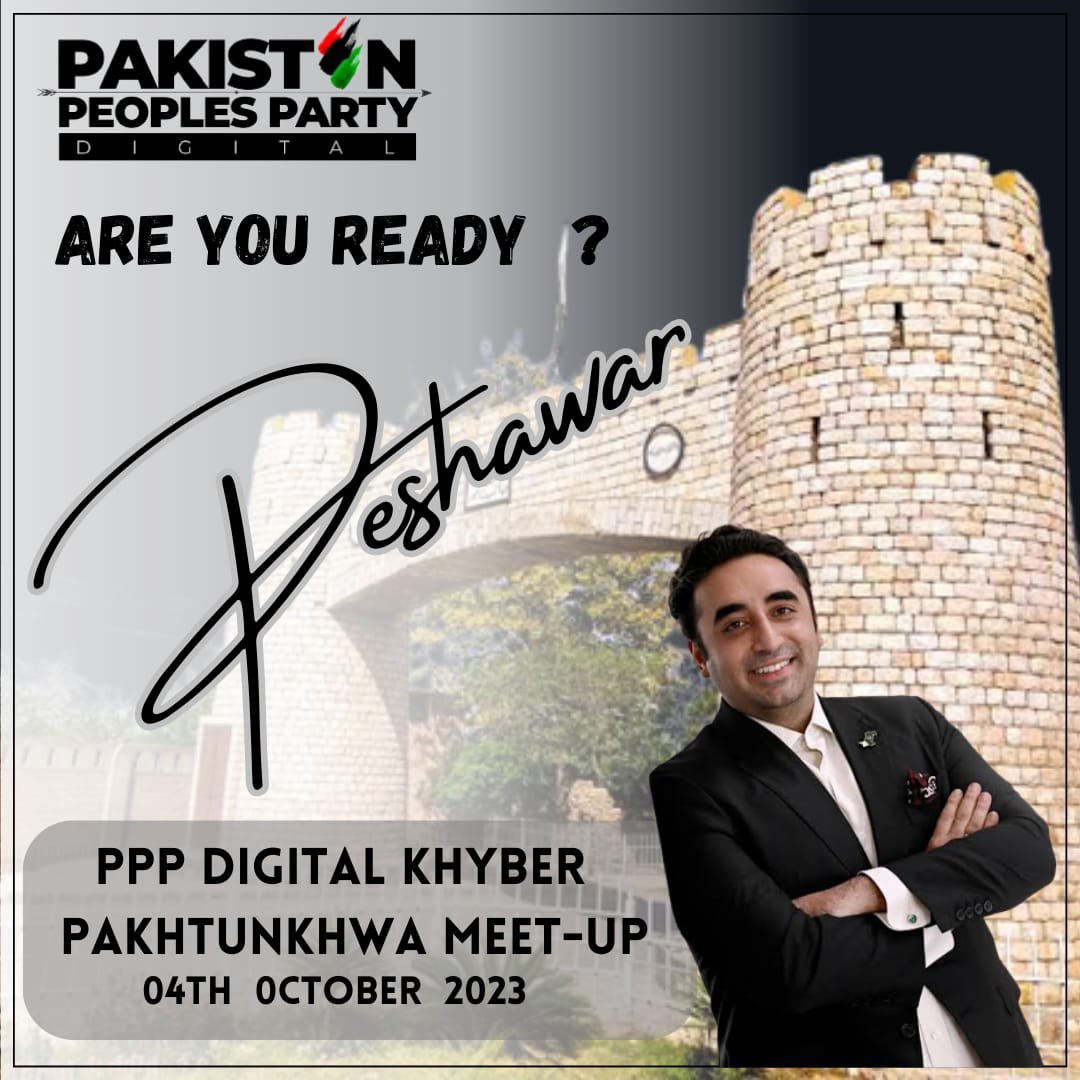 PPPDigitalKPK_'s tweet photo. The Jiyalas of Khyber Pakhtunkhwa , 
Are u ready for an grand event by @PPPDigital_ 
We together will enhance the message of Chairman @BBhuttoZardari that Pakistan belongs to all of us ♥️
#pppdigital 
#pppdigitalkp 
#BilawalBhuttozardari https://t.co/jA6XmAf3se