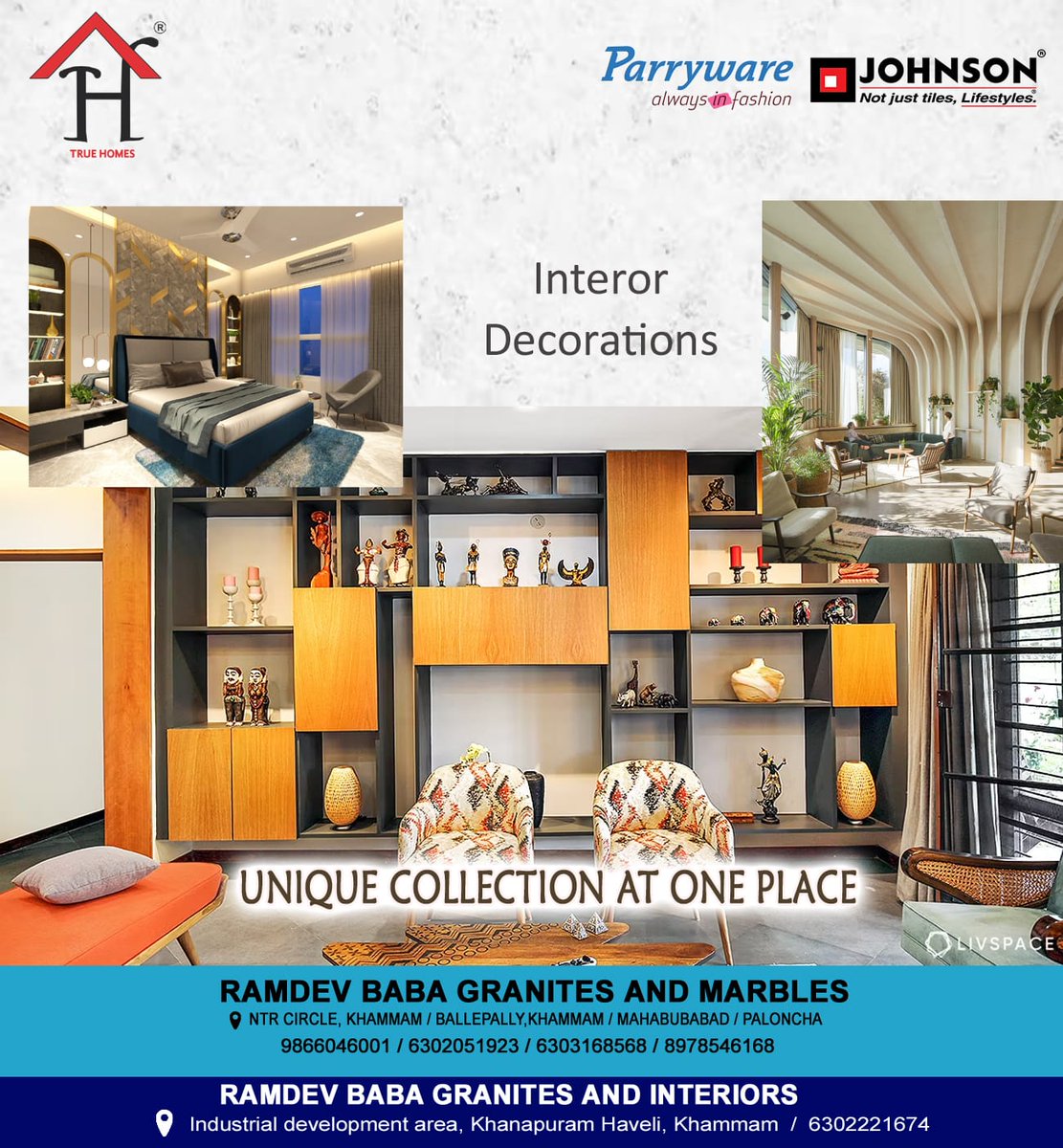 ramdev_and's tweet image. He who writes prose builds his temple to Fame in rubble; he who writes verses builds it in granite.
Contact us :+91 70757 65998
ramdevbabagranites.com/index.html
#ramdevmarbles #hyderabad #khammam #ramdevbabamarblesgranites #marbles #granites #graniteswhite #blackgranites #homebuilders