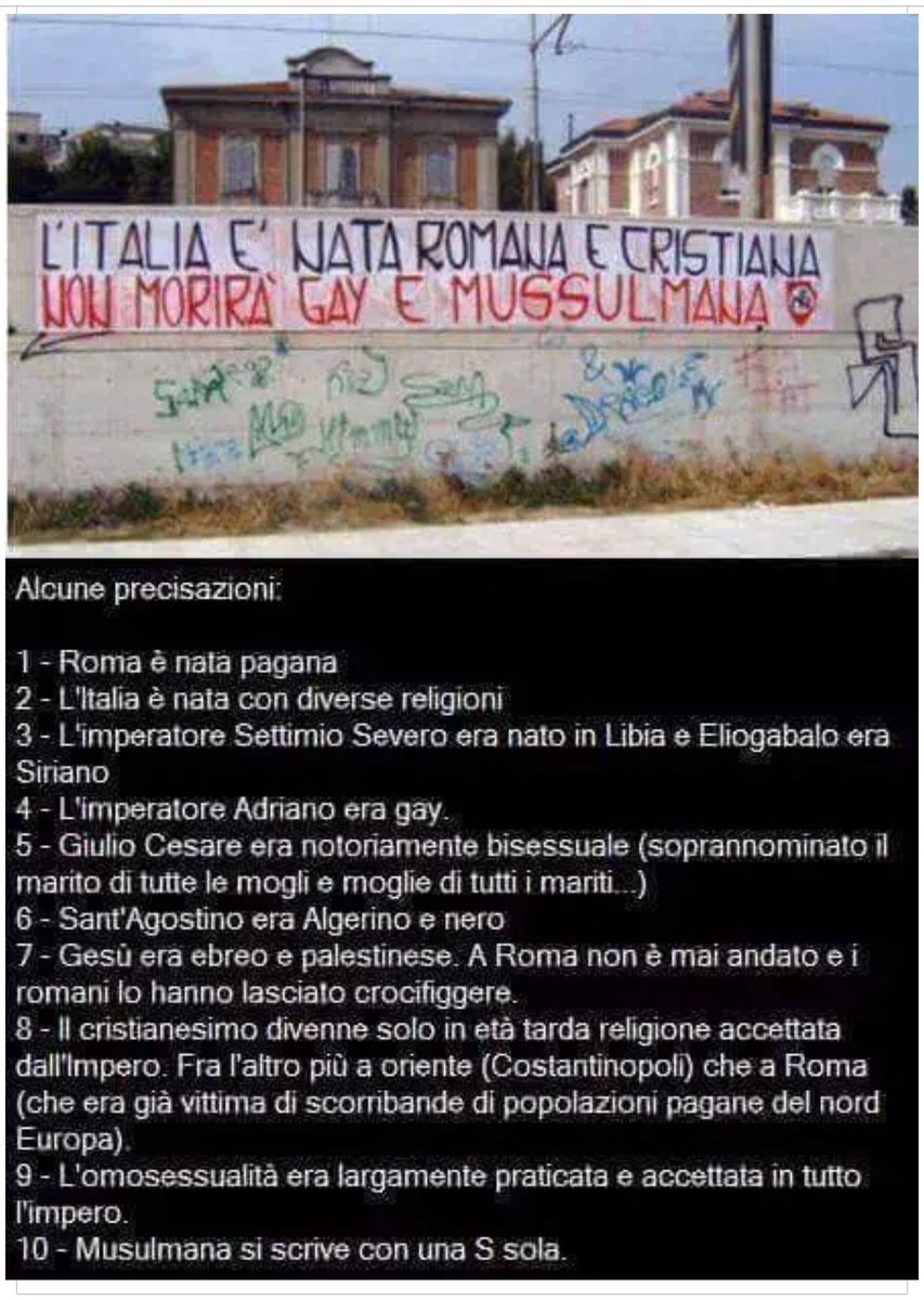 PoulardMere's tweet photo. @LaVeritaWeb <Alberto Angela su Rai 1 mistifica la storia per esaltare i bisessuali> La Storia studiatela prima di nominarla. https://t.co/lxm9Qp8k5P