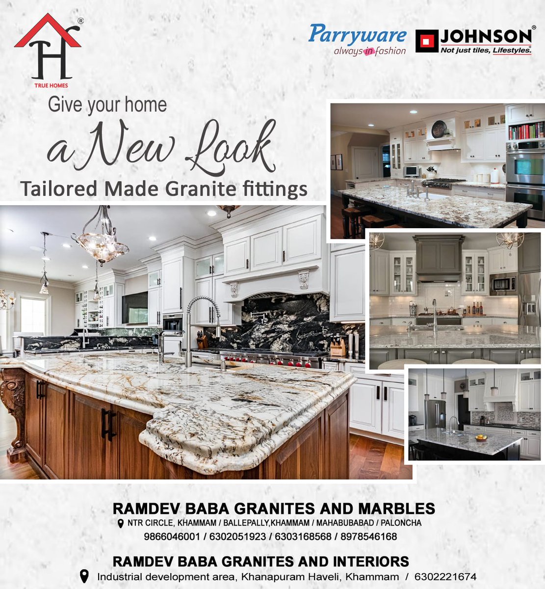 ramdev_and's tweet image. He who writes prose builds his temple to Fame in rubble; he who writes verses builds it in granite.
Contact us :+91 70757 65998
ramdevbabagranites.com/index.html
#ramdevmarbles #hyderabad #khammam #ramdevbabamarblesgranites #marbles #granites #graniteswhite #blackgranites #homebuilders