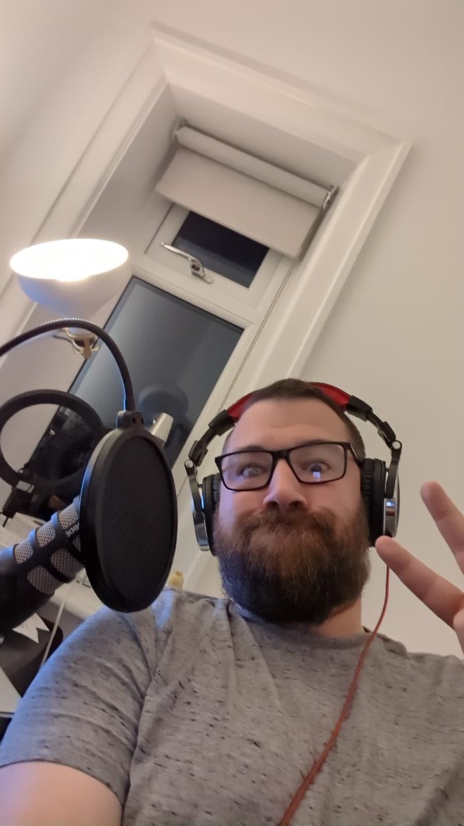 Received this photo last night from <a href="/SignalstoDanger/">Signals to Danger - The UK rail disaster podcast</a>. He’s such a studmuffin, You all should be thankful I can keep my hands off him long enough for him to record!