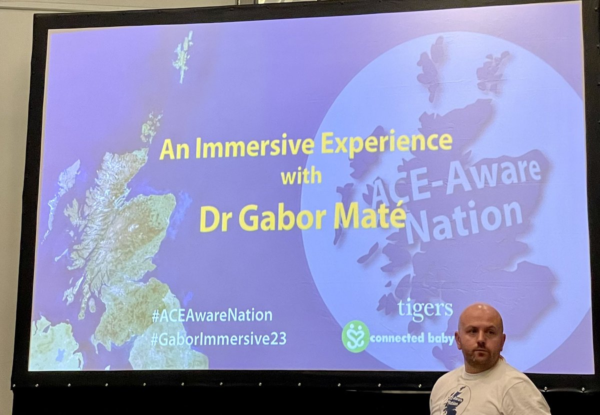 High anticipation: <a href="/DrGaborMate/">Dr. Gabor Maté</a> <a href="/ACEAwareNation/">ACE-Aware Nation</a> conference #adversechildhoodexperiences #ACEs <a href="/elc_stirling/">ELC in Stirling</a>
