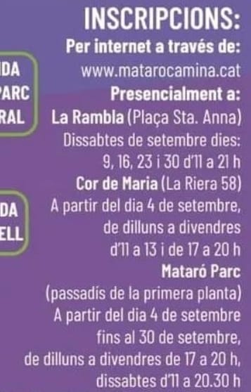 Associació Mataró camina tweet media