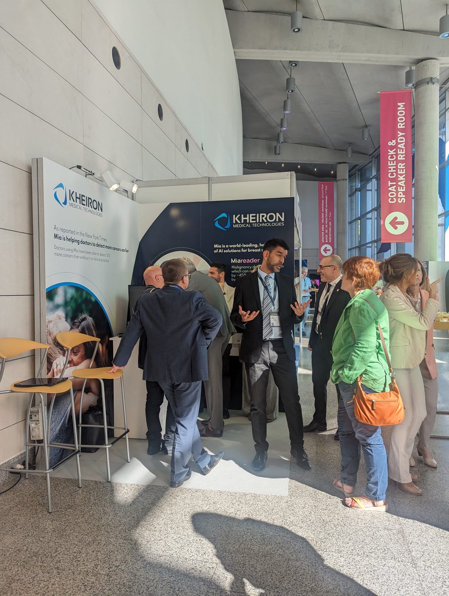 It's the final day of #EUSOBI2023! It's been great meeting so many of you over the last few days but if you haven't said hello yet, you've got a few more hours to stop by booth L10 to meet our team and hear how Mia is helping doctors find more breast cancers