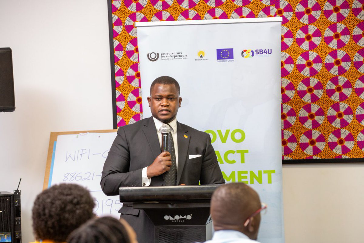 EinsteinRising's tweet photo. An unforgettable #EROVOWorkshop! Big thanks to our valued partners @sb4uplatform , @OndernemersNZ , @EUinUG and #Impact4Breakfast,
#EROVOWorkshop #ImpactfulPartnerships
#ExpandingAccessToFinance https://t.co/rpTGfgM89x