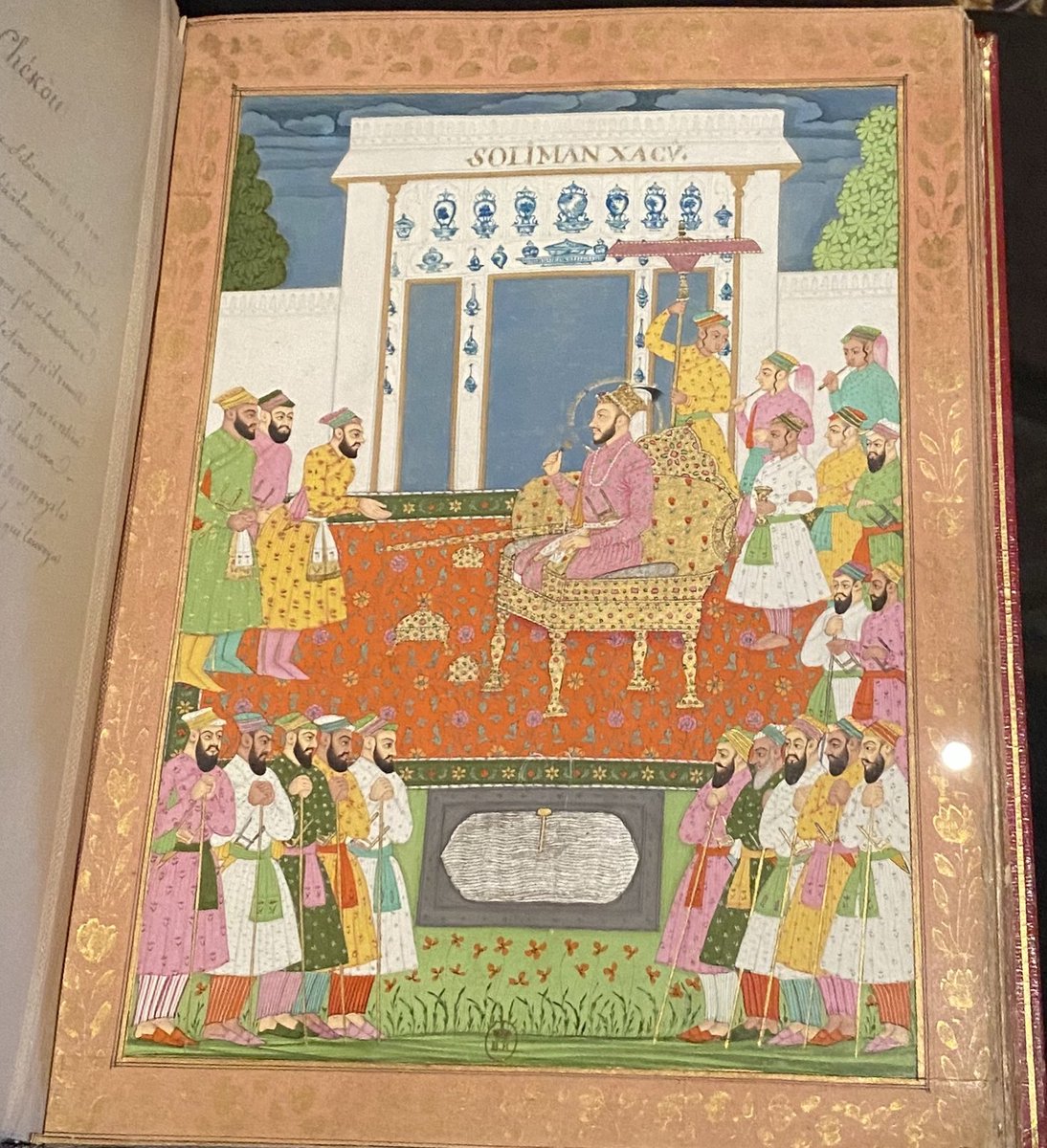 Lovely exhibition on the Venetian explorer, Niccolo Manucci, featuring paintings he collected in the Mughal north and the trade stations of the South, late 17th- early 18th c.  Closes 26/11/2023 at #palazzovendramingrimani