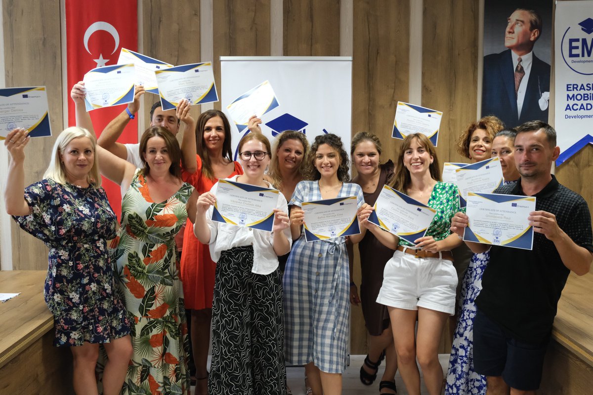 Erasmus Mobility Academy International Training and Development Center
"Digital Tools for an Innovative Classroom" Erasmus+ Course Antalya/TURKEY
📷 Spain
📷 România
erasmusmobilityacademy.com
info@erasmusmobilityacademy.com
 #icttools #digitaltools #Digitalization #ema
