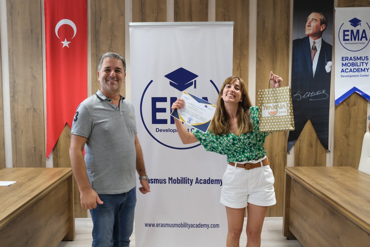 ErasmusMobility's tweet photo. Erasmus Mobility Academy International Training and Development Center
"Digital Tools for an Innovative Classroom" Erasmus+ Course Antalya/TURKEY
๐ท Spain
๐ท Romรขnia
https://t.co/mNEdsDmEDt
info@erasmusmobilityacademy.com
#icttools #digitaltools #Digitalization #ema https://t.co/cVzsAjrjZn