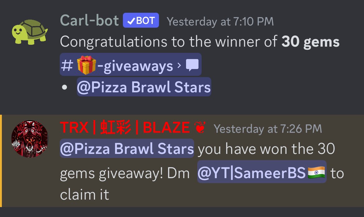 sameerBS's tweet photo. Here are the 3 giveaway winners @bsboy26254848 congrats. Rest people I hope you will win the next giveaway which will happen on 5k subscribers so stay tuned. 😃. Gems have been sent to all 🥰 https://t.co/lZIyF1P8Up