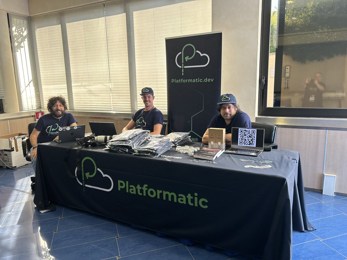 nodejsconfit (@nodejsconfit) on Twitter photo If you have some questions about building backends with <a href="/nodejs/">Node.js</a> <a href="/fastifyjs/">Fastify</a> come talk to the <a href="/platformatic/">Platformatic</a> booth! (they have T-shirts and stickers too!) . And thanks again for supporting us <a href="/platformatic/">Platformatic</a> ! If you have some questions about building backends with <a href="/nodejs/">Node.js</a> <a href="/fastifyjs/">Fastify</a> come talk to the <a href="/platformatic/">Platformatic</a> booth! (they have T-shirts and stickers too!) . And thanks again for supporting us <a href="/platformatic/">Platformatic</a> !