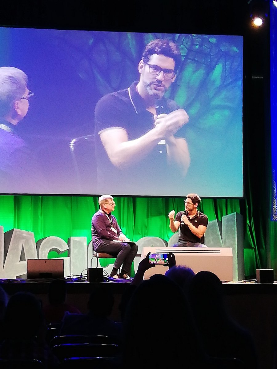 Tom is so great!! 😍 #Lucifer #TomEllis #MagicCon6