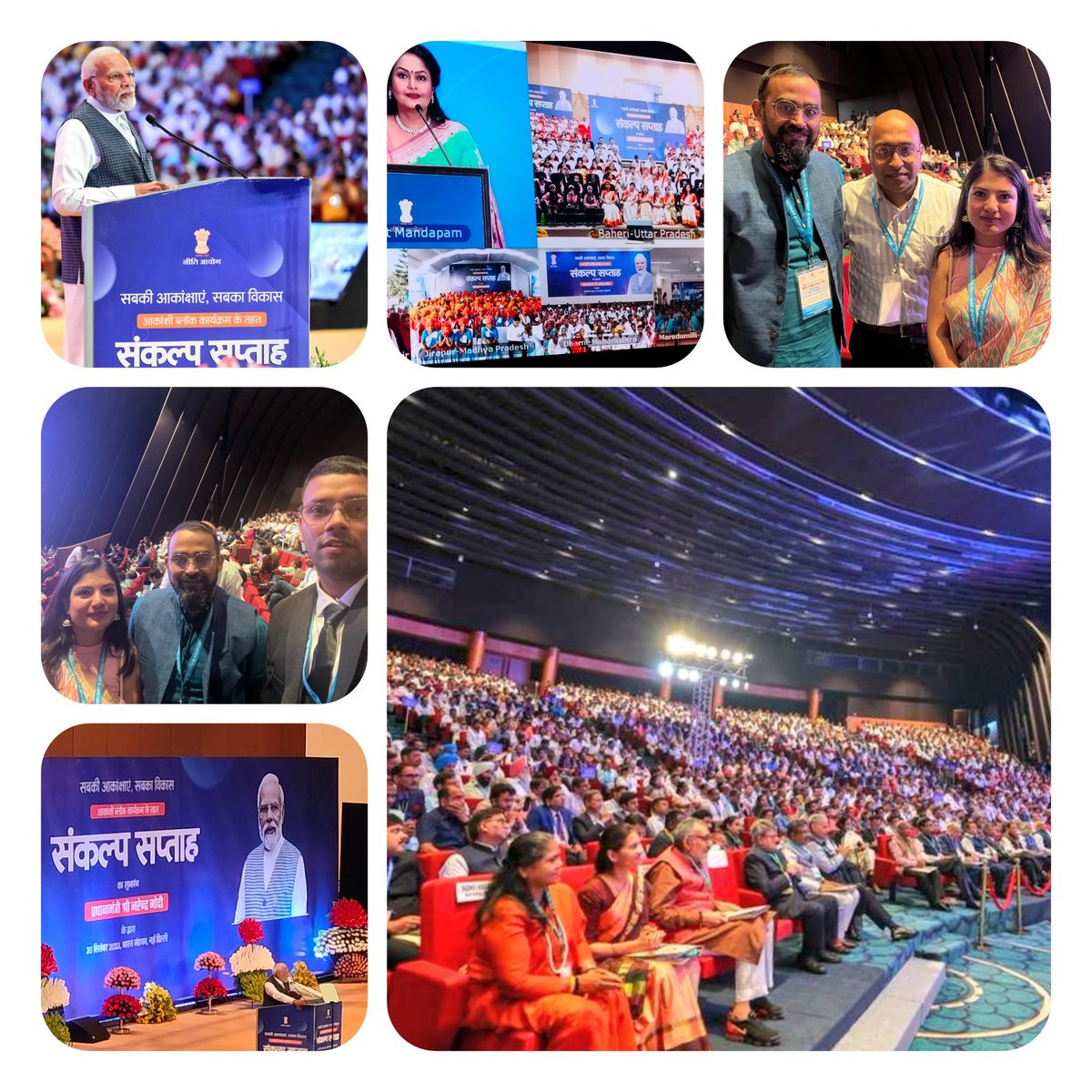 Manmohan4Peace's tweet photo. Congratulations @NITIAayog for successfully launching the #SankalpSaptah for #AspirationalBlockProgram!!! @india_adc @PiramalFdn team working with commitment to improve lives of people in partnership with district & block administrations in 200+ #AspirationalBlocks!! https://t.co/qXrOcElHeB