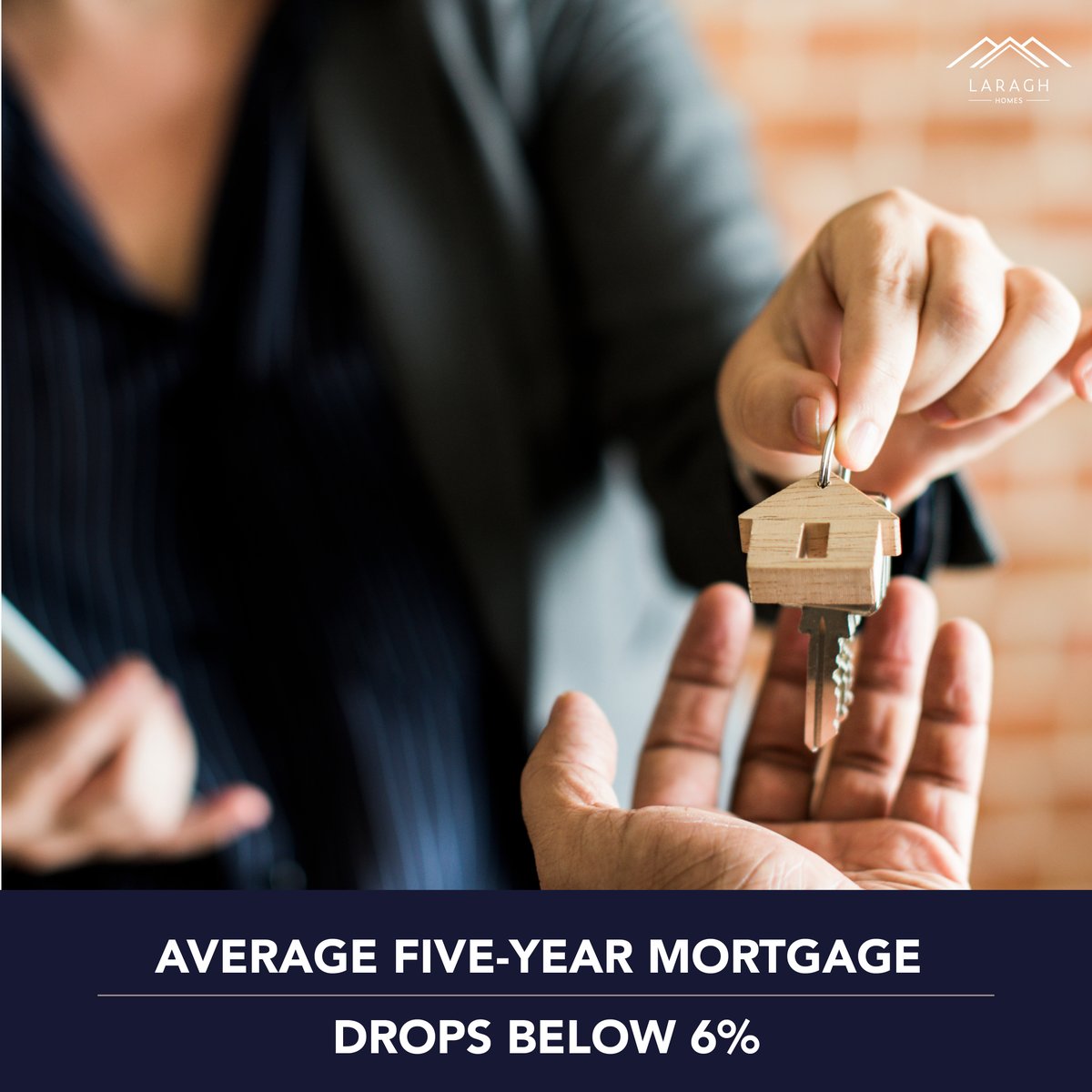 The average rate on a five-year fixed mortgage is below 6% for the first time since early July. It’s a good time to secure a mortgage deal, so come and view our show home at Manor Farm! loom.ly/t8_M8QQ 

#NewHomesForSale #MortgageRates