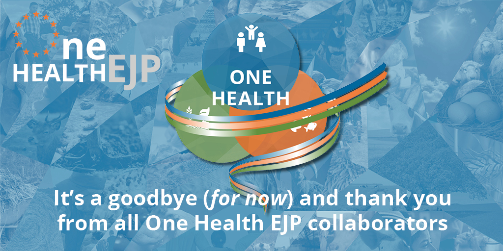 Goodbye & thank you! The #OHEJP ends today! We celebrate over 5 years of #OneHealth achievements. Thanks to the valuable work of partners & stakeholders from across Europe in #veterinary #medical #foodsafety sectors. @MedVetNet will maintain our website & resources #OHEJPLegacy.