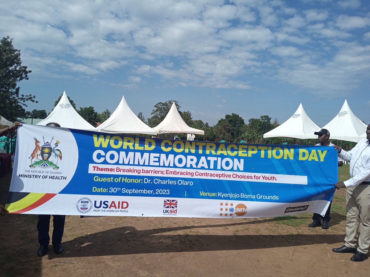 Marching to break barriers limiting access to contraceptives for youth.  #WorldContraceptionDay2023 
#LiveYourDreamUG
#NTIHC