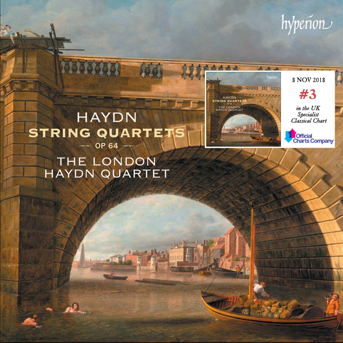 #TheHaydnGuild 2 November 2018: New #BestSeller Vol. 7 #HaydnQuartets No3 #UKClassicalChart by @LondonHaydn4tet with Op. 64! Enjoy, after #BestSeller Vol. 6 #HaydnQuartets Op. 54 & Op. 55! #music @hyperionrecords @cmbdis @HaydnSocGB @HaydnSocietyNA hyperion-records.co.uk/dc.asp?dc=D_CD…