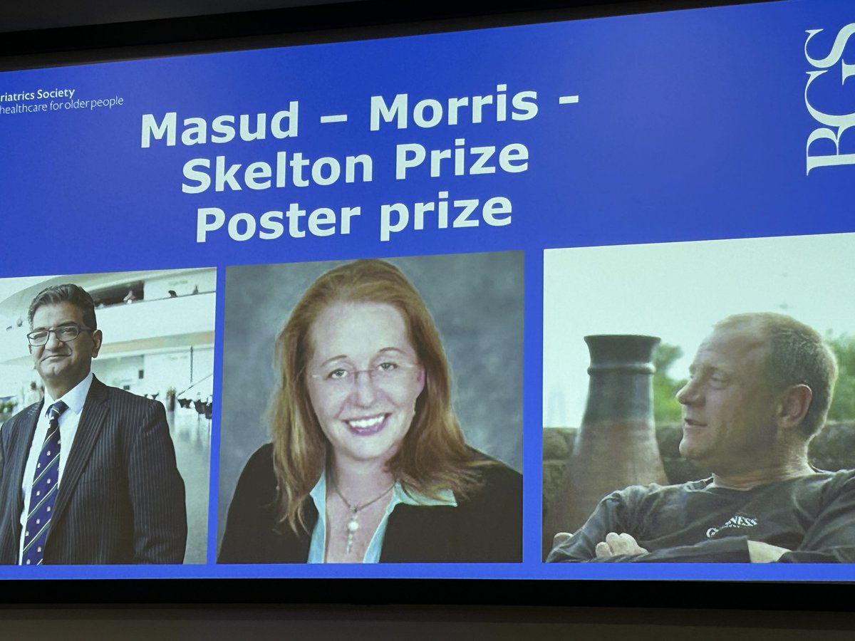 Chuffed to bits that my name has been added to the Masud-Morris Best Poster Prize for the @GeriSoc International Conference on Falls and Postural Stability 🙏🤩 Feeling very proud and wishing I could share with my folks