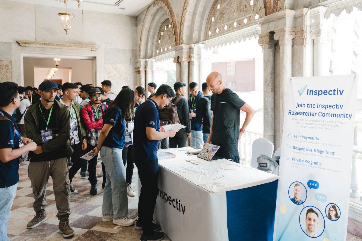 Sharing a glimpse of the @Inspectiv sponsor booth at #THREATCON2023! Exploring innovative solutions to safeguard our digital world. 🔍💻
#poweredbythreatnix