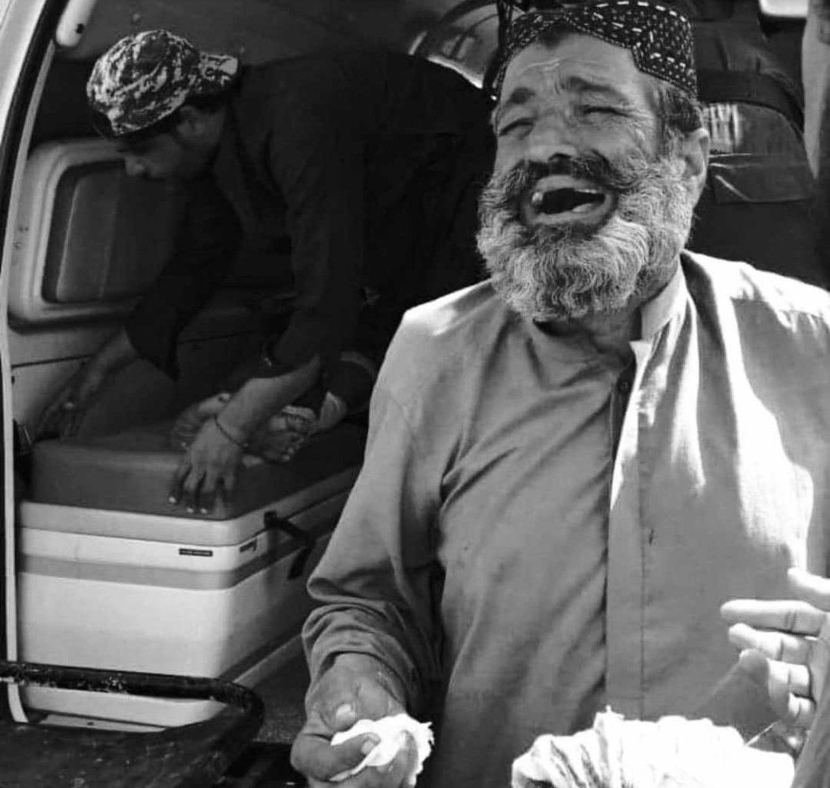 The anguish in a poor father's eyes speaks of a pain too deep for words to heal. #MastungBleeds