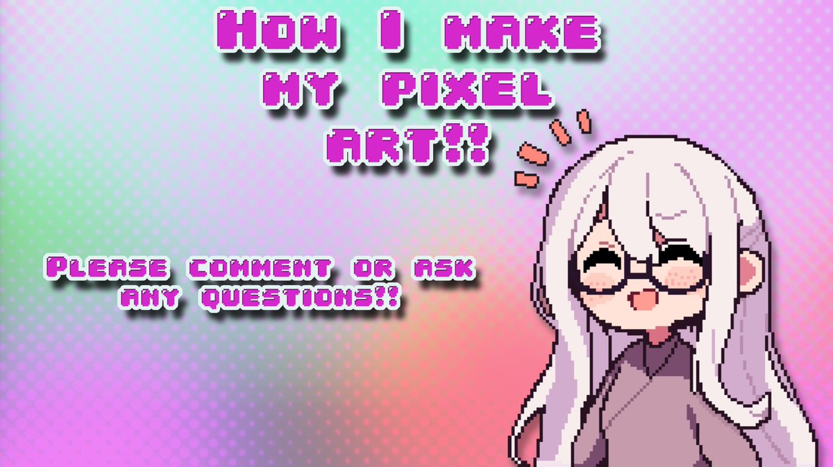 aurakera's tweet photo. 💜 My pixel art process!!! 💜

(A thread!!)

Please comment any questions you may have after reading!! ^^ https://t.co/5zbgwhUhcU