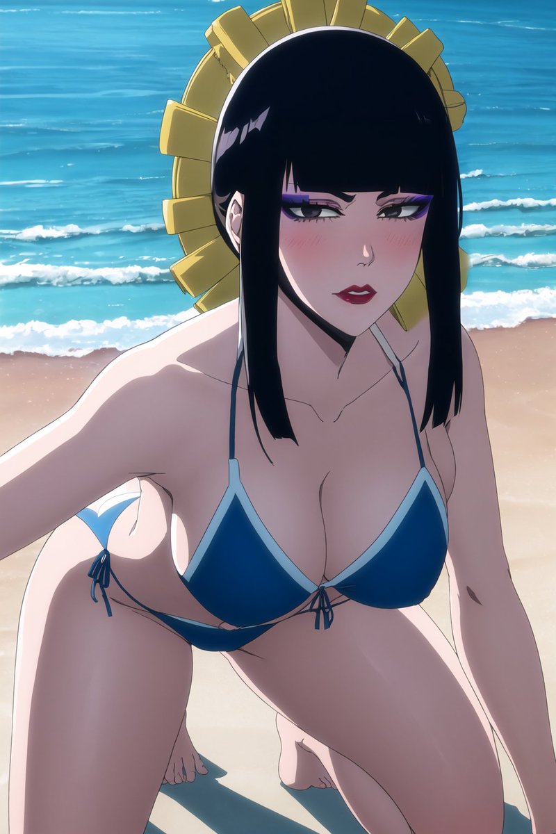 KNtulus's tweet photo. Let's go!🔥🔥🔥 
End of the cour in few minutes💥
It's Bleach day🎉🎉🎉
See more Senjumaru's beach pics on Patreon🍓🥵
#AIart #anime #BLEACH #Senjumaru #Shutara #TYBW
More images:
https://t.co/HixEXKGNmM https://t.co/qSt9L3ZcHO