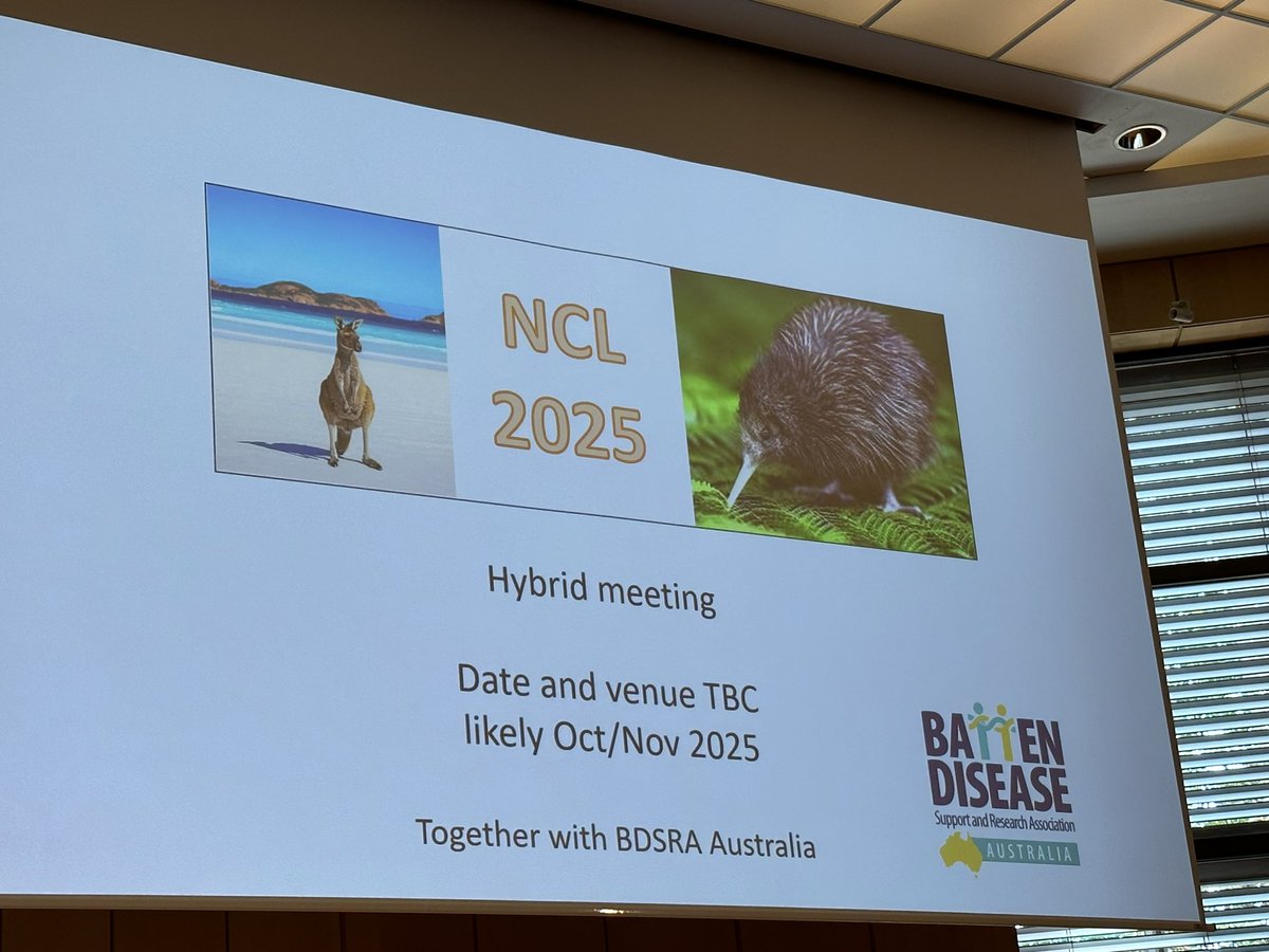 Prof Sara Mole (@saraemole) on Twitter photo And that wraps up a great #NCL2023 in Hamburg. Australia and #NCL2025 <a href="/NclSteph/">Steph Hughes</a> here we come. The #battendisease bell 🔔 is passed on. And that wraps up a great #NCL2023 in Hamburg. Australia and #NCL2025 <a href="/NclSteph/">Steph Hughes</a> here we come. The #battendisease bell 🔔 is passed on.