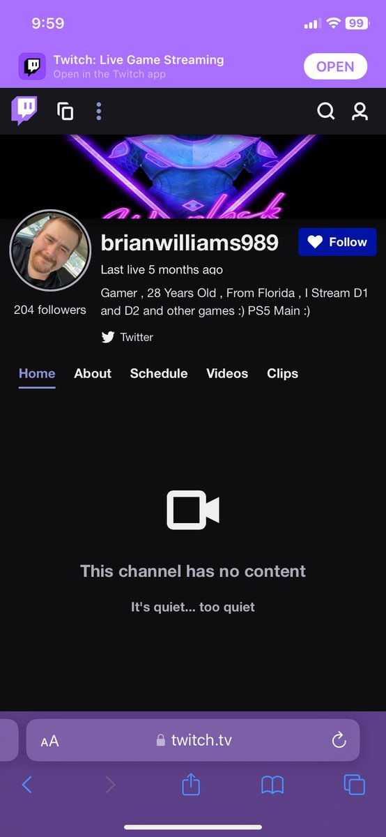 Brianwilliams94's tweet photo. https://t.co/yNLTCjTK8D… 
https://t.co/SS1evPSaUO…
Follow Me on Twitch &amp; Sub to me on Youtube! #follow #subscribe #twitch #youtubechannel https://t.co/zyzhJOusr3