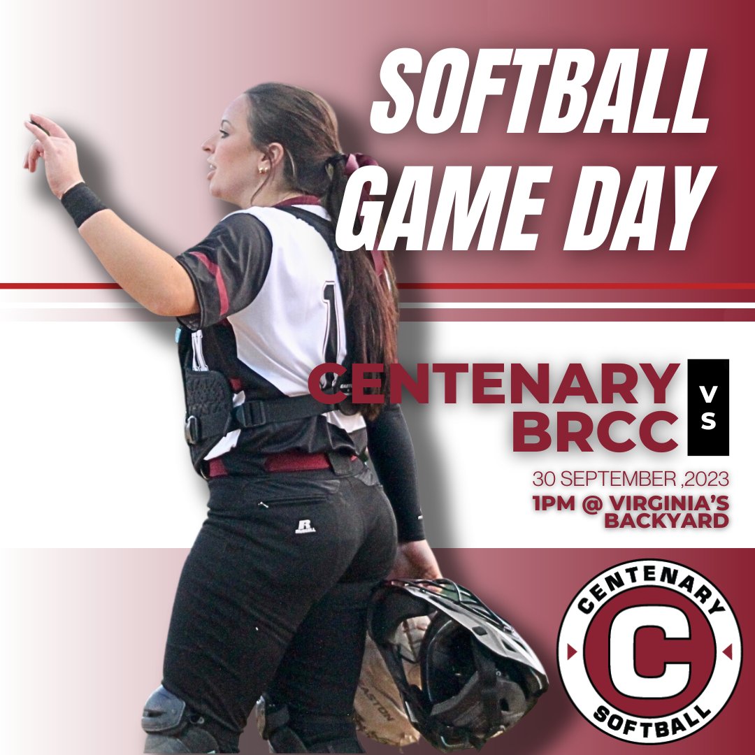 Centenary Softball will play their fall double-header against Baton Rouge Community College today at 1 PM in Virginia's Backyard.

Come on out and support the Ladies!!

#GoCentenary #CTheOpportunity <a href="/LadiesSB/">Centenary Softball</a> <a href="/JaedenThrasher/">jae ✰</a>