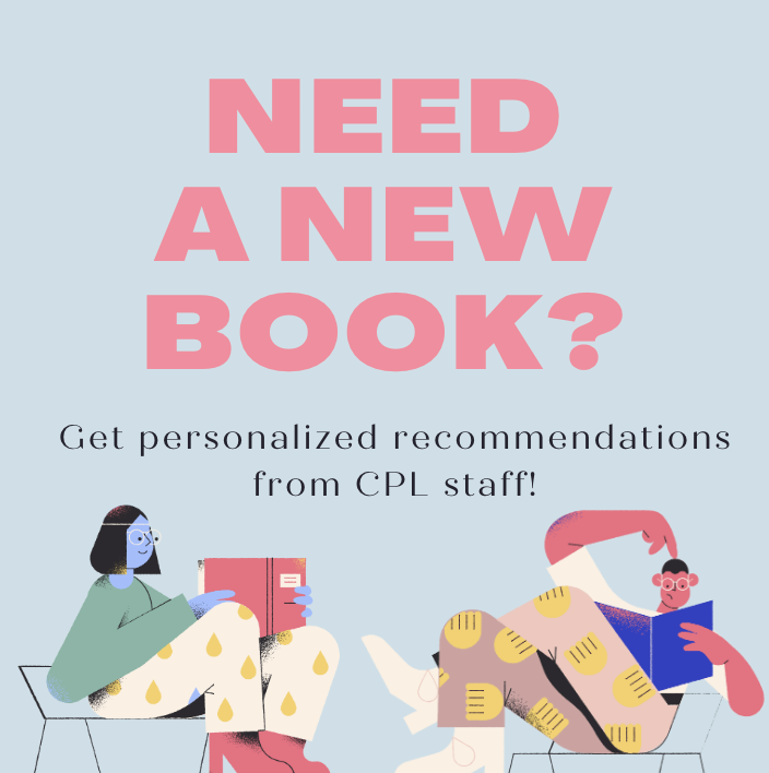 cplfound's tweet photo. Give your librarians at the CPL some info about yourself and they’ll send you three personalized book recs within five business days!
Please submit one form per person to ensure everyone gets three dedicated recommendations. Link here:
https://t.co/HAvjz347X2 https://t.co/YXOIEgFSYz