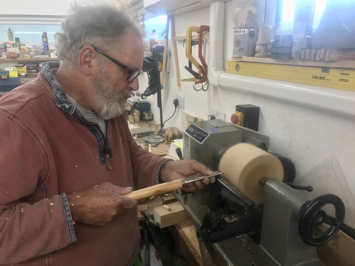 Na_Shers's tweet photo. A bit of wood turning over past weeks
 #MensSheds #iwnews
@HIWCF @WightAid @HighSheriffIOW @CoSandown @coopuk @TheSouthernCoop @Ronseal @RankFoundation @WestonFdn @nbrly
@HIOW_ICS @MensHealthForum @MensMindsMatter
@UKMensSheds @CommAcIOW @SocialPrescrib2
@onthewight @iwobserver https://t.co/j9pSLQtVAX