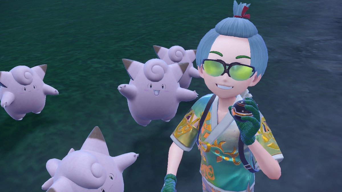 elubi0373's tweet photo. はくあは生きてるよーまる
最近はバイオレットで生まれて初めてポケモン図鑑埋めたり、ピッピと戯れたり、ボックス満タンのピッピをマジカル交換で配ったりしてたよーまる

以上、生存報告でした。 https://t.co/SLmirTiB0U