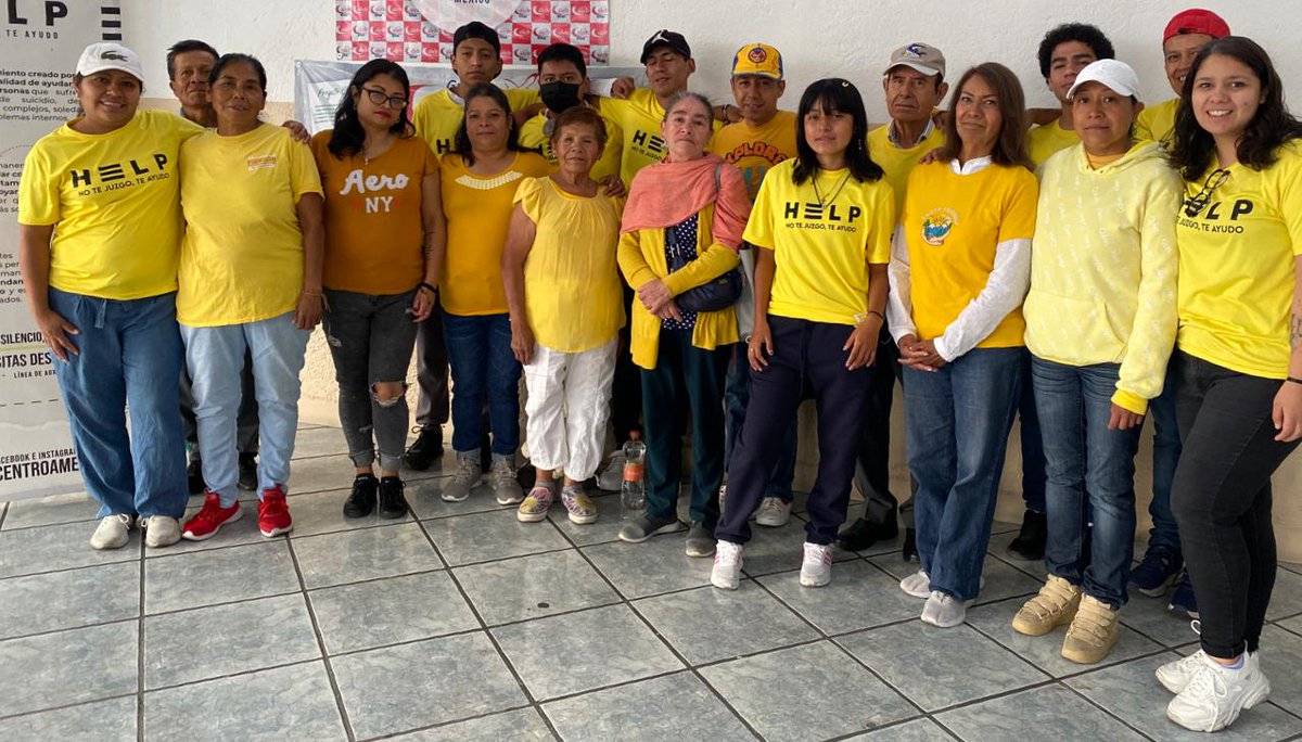 patyalejandro8's tweet image. #MEGAHELP
#FJUAJUSCO 

Ya listos para esta gran caminata en contra del suicidio, depresión, ansiedad 

Nos vemos en el Angel de la Independencia a las 9:30 AM