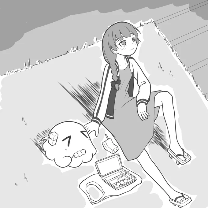#メンダコワンドロ
 お月見メンダコぼっち 