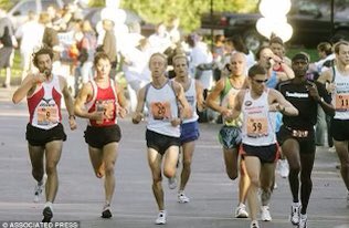 Someone recently found this photo of the very first time I (second to the left) came to Minneapolis — the 2006 Twin Cities Marathon. Best of luck to all the runners this weekend — I hope some of you who are visiting for the first time fall as hard for this city as I did.