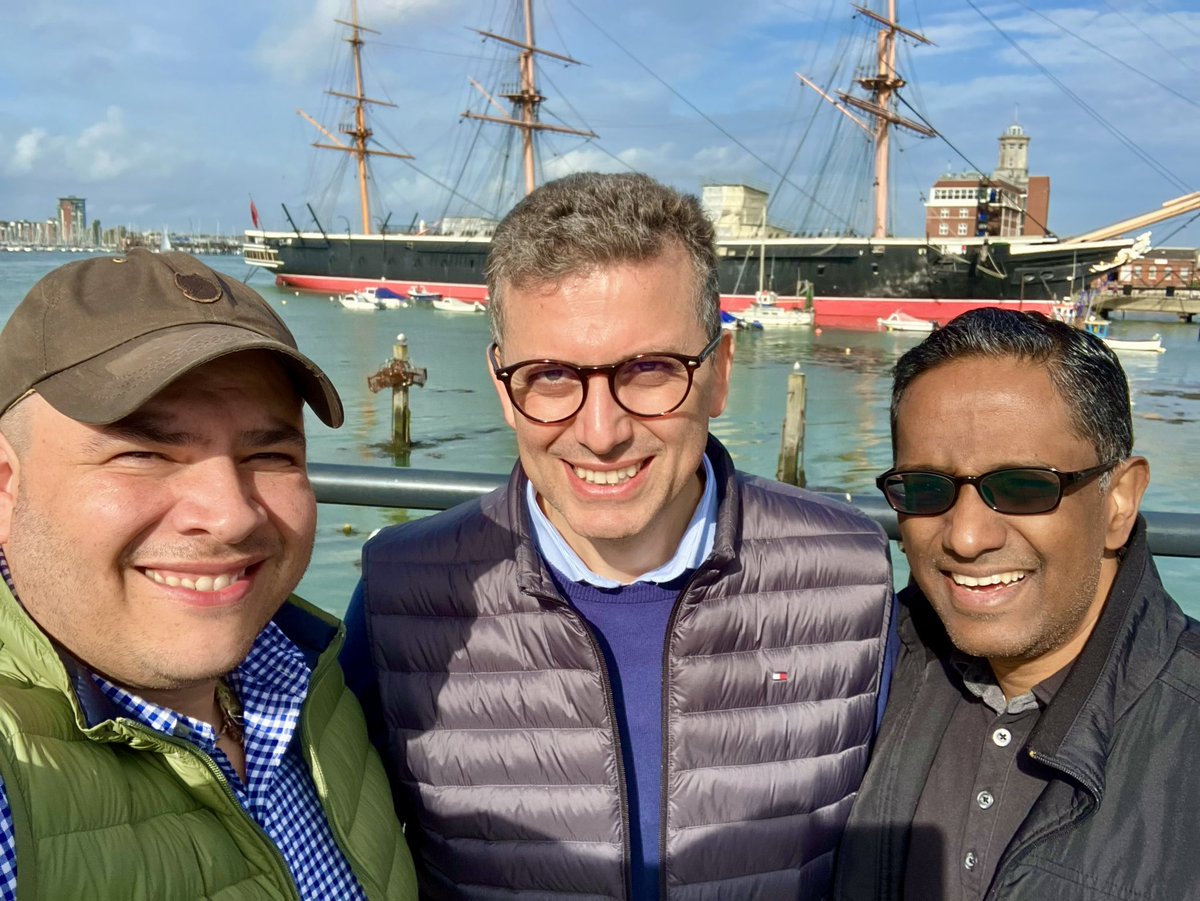 OncoAlert's tweet photo. An amazing time in Portsmouth🇬🇧 at the 1st annual #IUCS23 ‼️
Our deepest gratitude to our host and my awesome dear friends @gbanna74 & @ravikanesvaran for involving @OncoAlert 🚨and allowing us to form part of this wonderful event!! https://t.co/dzudz4bQbP