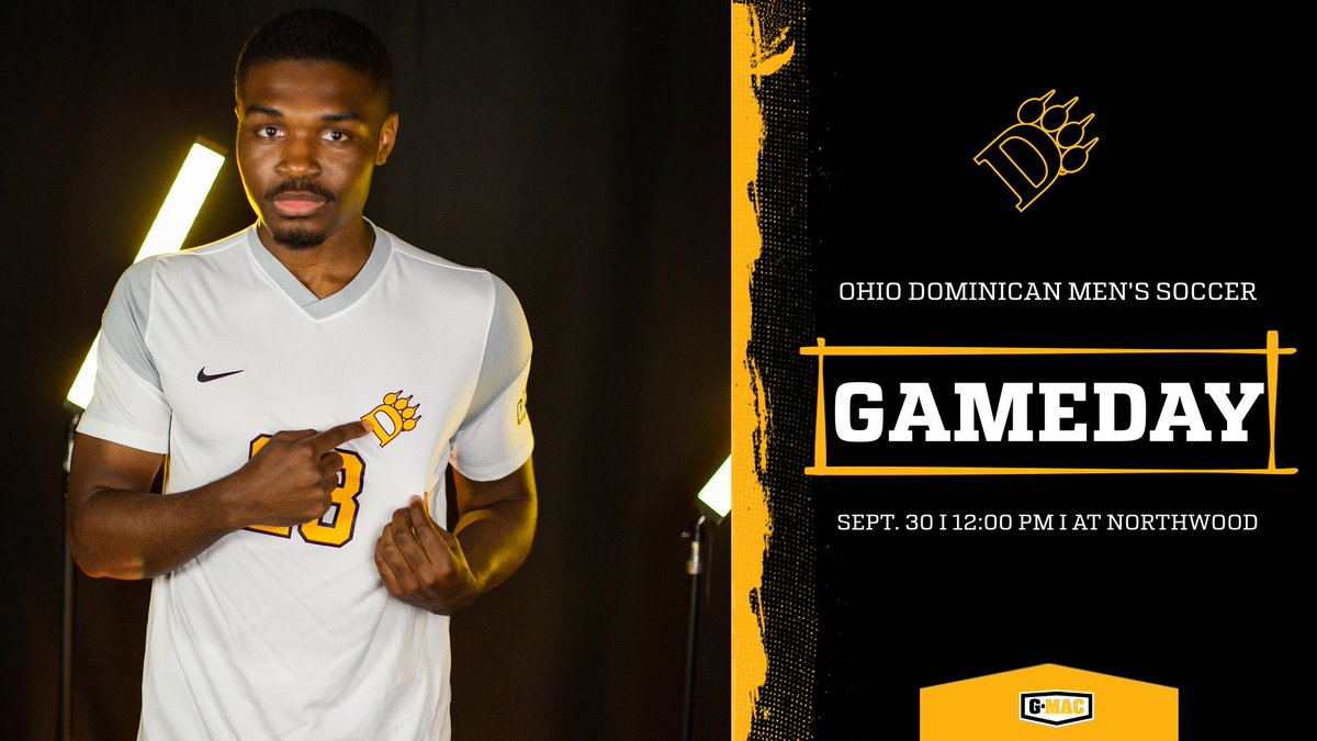 Happy doubleheader day!!! @ODU_MensSoccer plays at 12:00 PM at Northwood, followed by @OhioDominicanWS at 3:00 PM! #ClawsOut 📺: bit.ly/3RGElOS Game 1📊: bit.ly/3RC6x5z Game 2📊: bit.ly/3ruHSoT