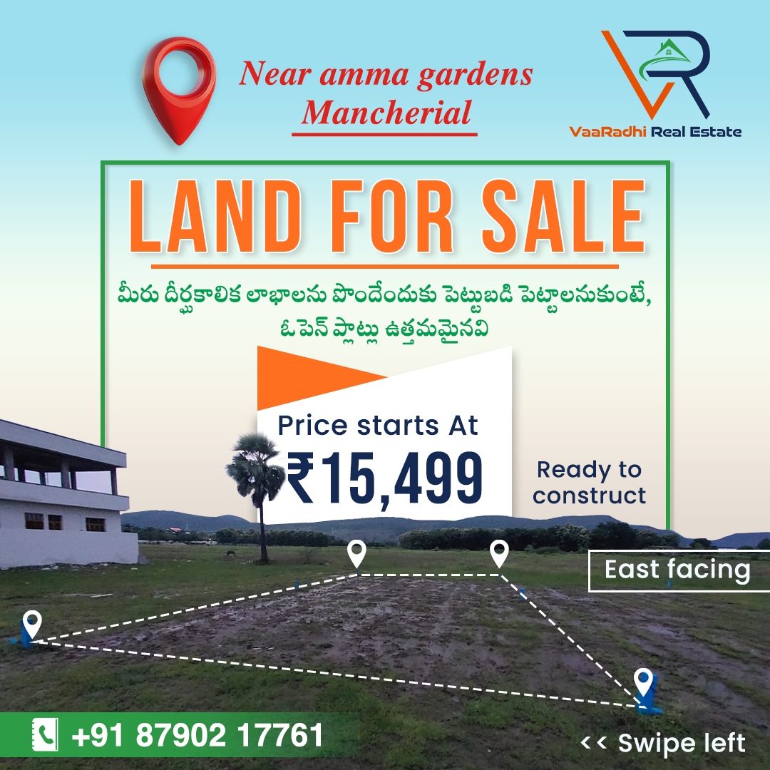 VaaRadhi_RE's tweet photo. Discover the perfect canvas for your dream home! 

This spacious and well-located plot is now available for sale, offering endless possibilities to create your ideal living space. 

Inquire today+𝟗𝟏 𝟖𝟕𝟗𝟎𝟐𝟏𝟕𝟕𝟔𝟏

#vaaradhirealestates #realestate #land #plotsforsale https://t.co/pbSjlsyIIo