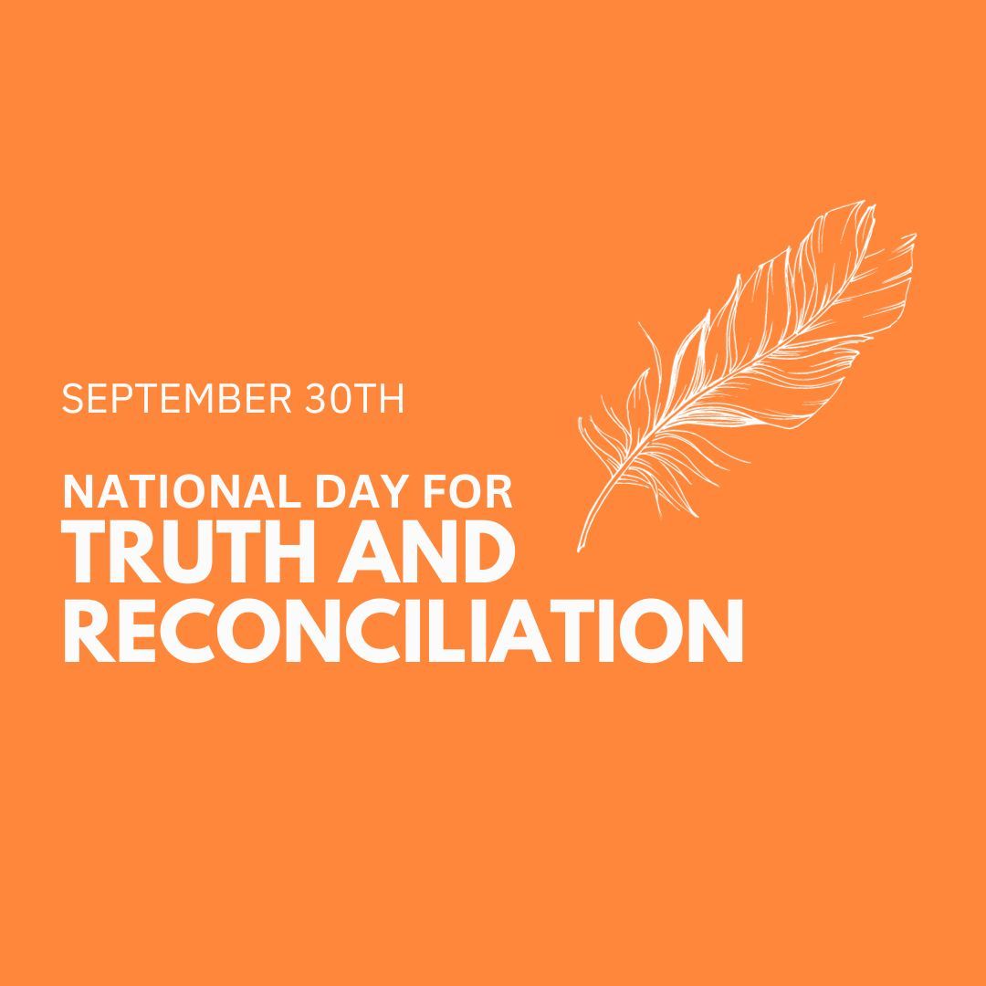 On September 30th we observe the National Day for Truth and Reconciliation. This day honours the lost children and survivors of the 140 residential schools across Canada. 

To learn more, visit canada.ca/en/canadian-he…