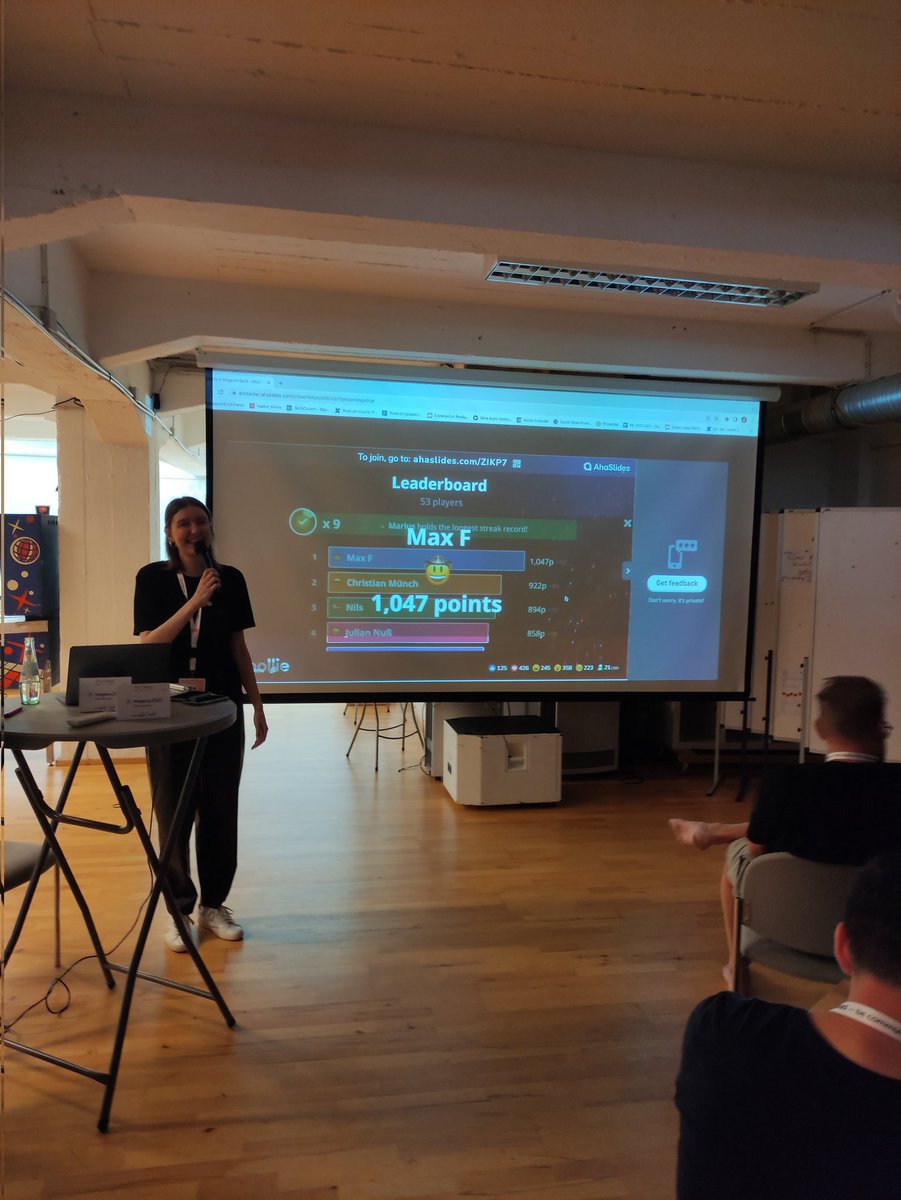 MageUnconference (@mageunconf) on Twitter photo A whole room solving #magento puzzles by <a href="/frainpan/">Ksenia ✨</a>
and congratulations to the winners!
Max, <a href="/cmuench/">Christian Münch / muench.dev</a> <a href="/tutnix/">@tutnix@phpc.social</a> <a href="/MolliePayments/">Mollie Payments</a> #mageuc23 A whole room solving #magento puzzles by <a href="/frainpan/">Ksenia ✨</a>
and congratulations to the winners!
Max, <a href="/cmuench/">Christian Münch / muench.dev</a> <a href="/tutnix/">@tutnix@phpc.social</a> <a href="/MolliePayments/">Mollie Payments</a> #mageuc23